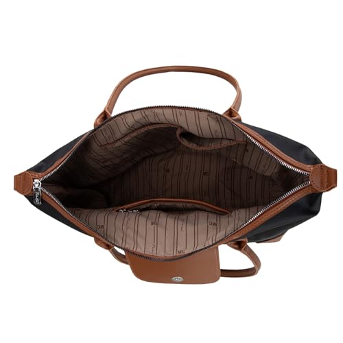 Bolso Tote de Nylon Milan Chiva para Mujer miniatura 7