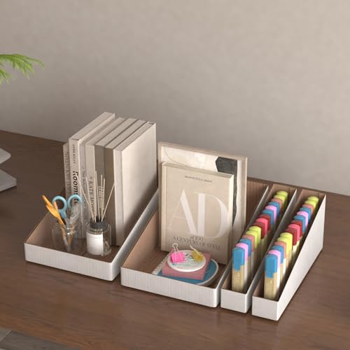 Image of EXYGLO Cardboard Boxes, Pack of 35 Corrugated Storage Bins 12x8x4.5 inch Pantry Organizer Bins for Shelves Garage Office Organization