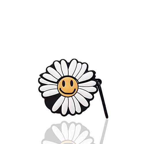 Tanmay Airpod Case,Compatible With Airpods 1&2 Case Cover,Cute Cartoon Flower Airpods Case With Keychain For Airpods 1St/2Nd (Daisy) #TOP15