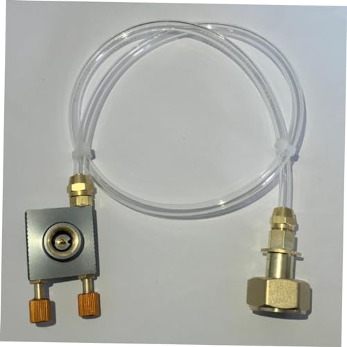 Kisangel Gas Inflation Valve for Outdoor Stoves Durable Conversion Joint for Flat Gas Inflation Lower Costs2