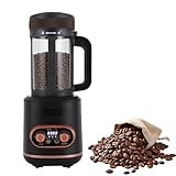 Kaffeeröster 300g Elektrischer Kaffeebohnenröster mit Heißluft, Einstellbare Temperatur 0-240°C, Automatische Kühlung, Röstmaschine mit Timer für Kaffeebohnen, Nüsse & Samen