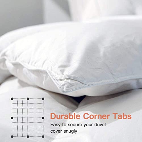 Image of Reversible Microfiber Comforter 300 GSM,Microfibre Reversible AC Comforter,Single All Weather Comforter for Single Bed Single Size Microfiber Filling, Size Single 68 inch X 90 inch Light Grey and Sky Blue