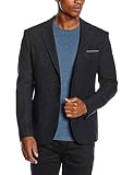 Antony Morato Giacca Slim con Fazzoletto Abrigo Impermeable, 9000/Nero, 54 para Hombre