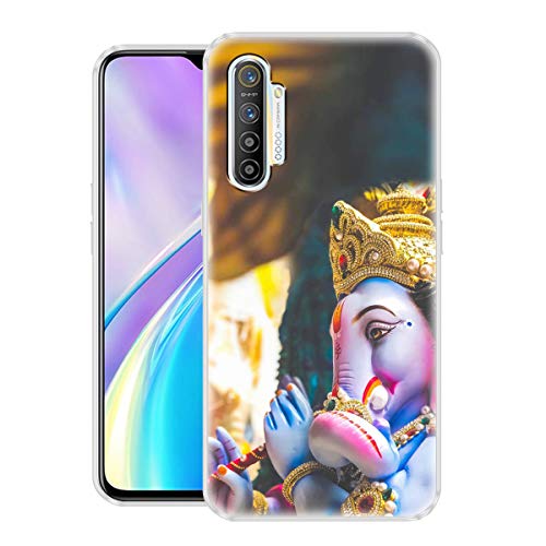 Image of Fashionury inchLord Ganesha Printed Mobile Back Cover Case Compatible for Realme Xt
