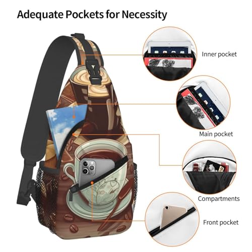Bolso de pecho cruzado estilo bandolera para hombre y mujer miniatura 4