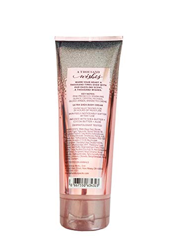 A Thousand Wishes Shea & Vitamine Body Lotion by Bath & Body Works for Women - 8 oz Body Lotion