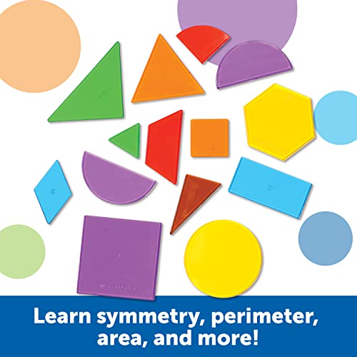 Formes géométriques 2D Learning Resources pour surmonter les difficultés en géométrie dès 4 ans - 2