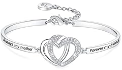 01_Interlocking Hearts_Always my mother_White Gold