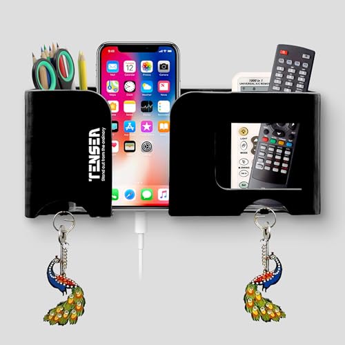 Tensea® 5 in 1 Plastic Wall Mount Mobile Holder with Remote Contr...