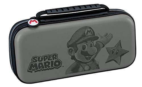 Pochette Nintendo Switch Super Mario NNS46G étui de protection rigide et rigide gris