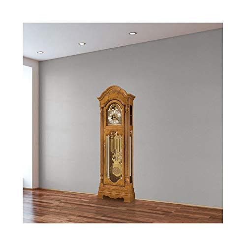 image for Howard Miller Kinsley Floor Clock 611-196 – Golden Oak Grandfather V