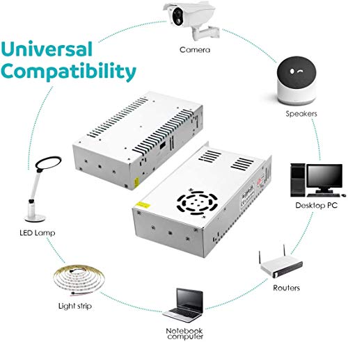 TRIDEV TRADERS DC 24V 15A 360W Switching Power Supply Universal Regulated Transformer (AC 220V/240V to DC 24Volt 15Ampere 360Watts suitable for LED... - Image 6