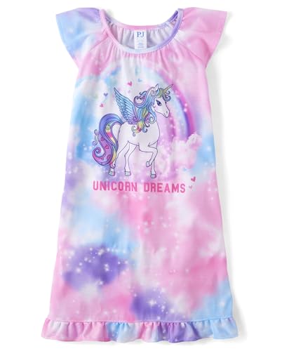 The Children's Place Girls' Short Sleeve Nightgown