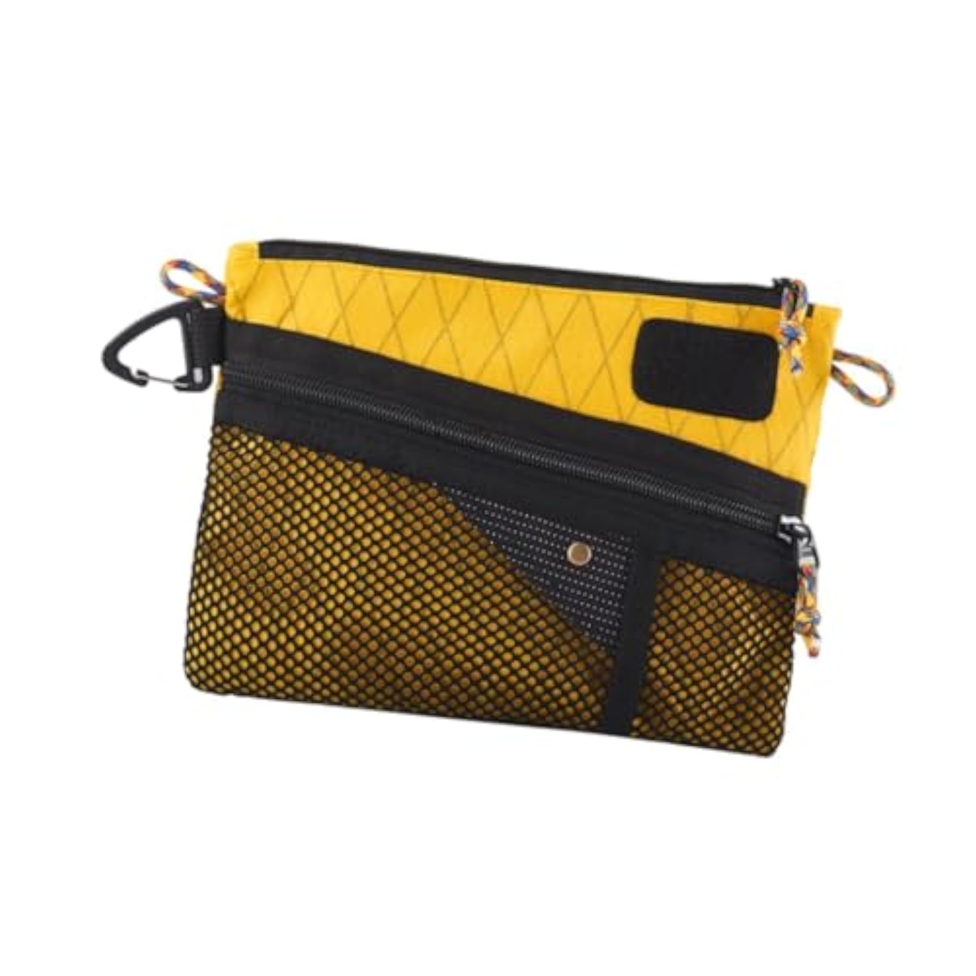 Water-resistant Portable Coin Bag for Cycling, Yellow