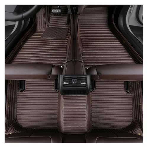 Tapis de sol voiture durable pour voyages en famille avec Lexus LX 600 7 places café