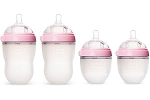 Como Tomo Breast-Like Baby Bottles, 4-pack