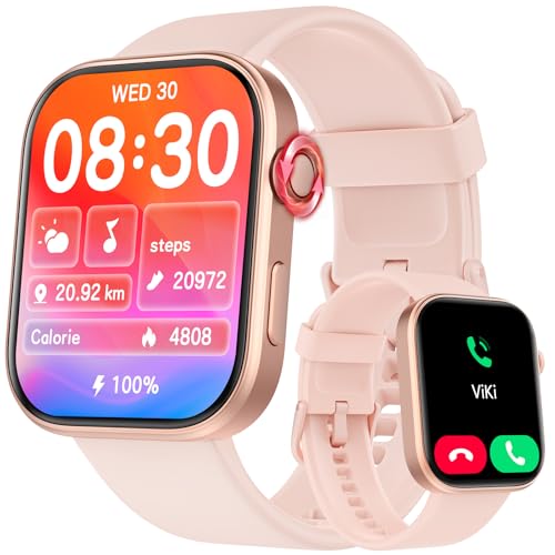 Tensky-Smart-Watch-for-Women-199-AMOLED-Smartwatch-with-Bluetooth-Call-AI-Voice-247-Health-Monitoring-Fitness-Watch-with-100-Sport-Modes-3ATM-Waterproof-12-Day-Battery-Life-for-iOSAndroid - Izzgadgets.com