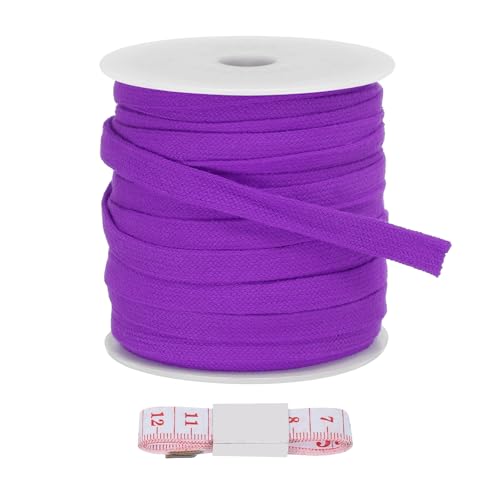 Cuerda suave de algodón PATIKIL de 12mm, sustituye cordones rotos en sudaderas y pantalones 2