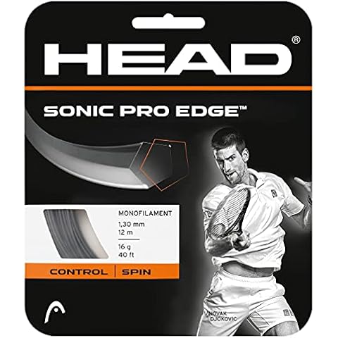 Head Sonic Pro Edge Cordajes de Raquetas de Tenis, Adultos Unisex, Antracite, 16 Cover