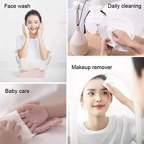 Myynti Cotton Face Cleaning Wet Wipes Tissue Paper Makeup Remover Facial Wash Napkin Face Wipes Multi-Purpose for Men and Women 20 PCS - Image 3