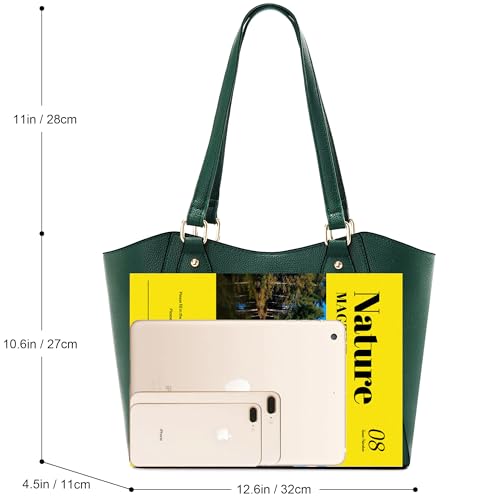 Image of CHICAROUSAL Tote Handbags Purses for Women PU Leather Womens Shoulder Bag | Large Tote Bag for Women, Shoulder Purse, Vegan Leather Purses for Women, Women's Handbags