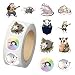 500PCS Funny Possum Stickers 10 Styles Sticker Rolls Possum Stickers Possum Party Favors Waterproof Vinyl Stickers(500 Per Roll)