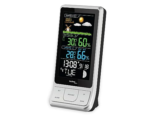 Preisvergleich Produktbild Technoline farbige Funkwetterstation WS6441 inklusive Außensender TX10-2