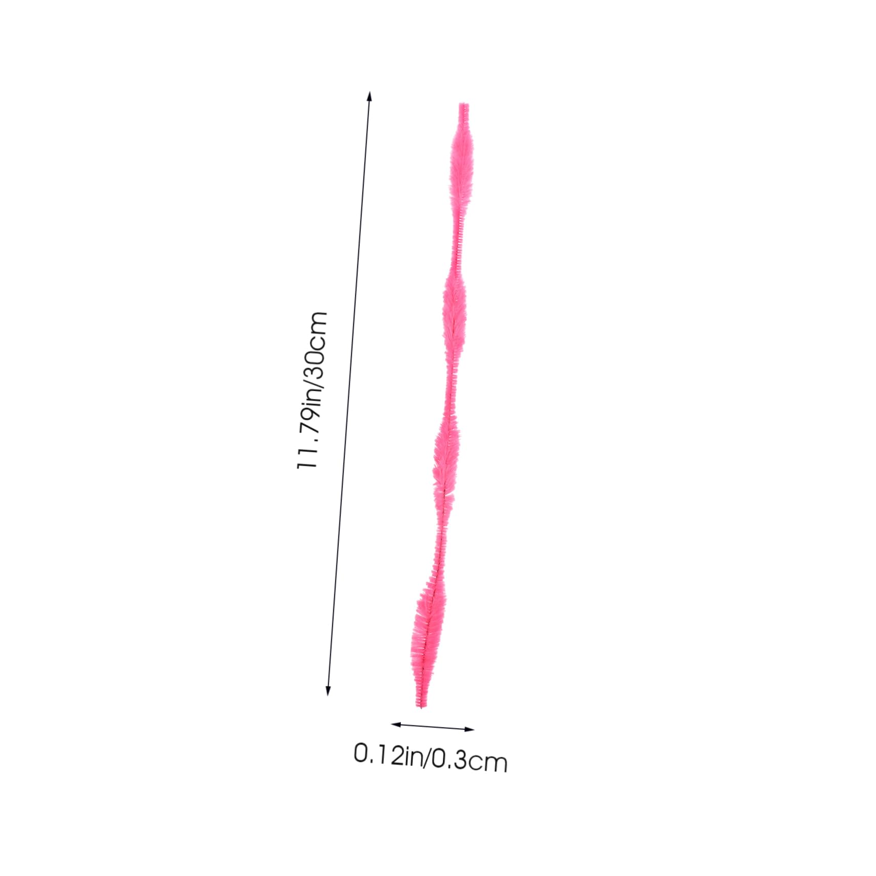 OSALADI 100pcs Chenille Stems Flexible Twisted Sticks for DIY Crafts Safe Material for Creative Projects and Festival Decoration