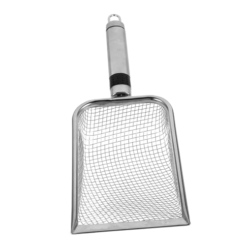HANABASS Shovel for Beach Backyard Multi-use Shovel Tool Sand Beach Tools Stainless Steel Mesh