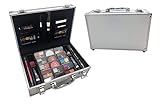 BR Carry All Train Case Makeup Set #AL41 46 Piece Kit