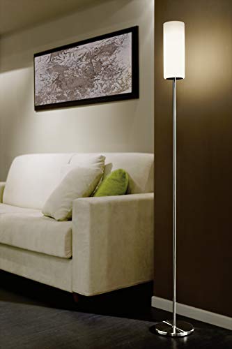 Lámpara de pie de 1 bombilla E27 Eglo Troy 3 con interruptor, iluminación interior para salón 3