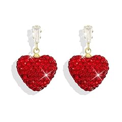 B2:Red Heart Earrings