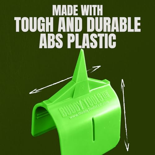 Buddy Tools Mark N Guard, Set of 5 - Drywall Outlet Marker for Finishing - Protects Wires During Sheetrock Installation - Drywall Tools for Electrical Outlet Marking - Electrical Box Locator