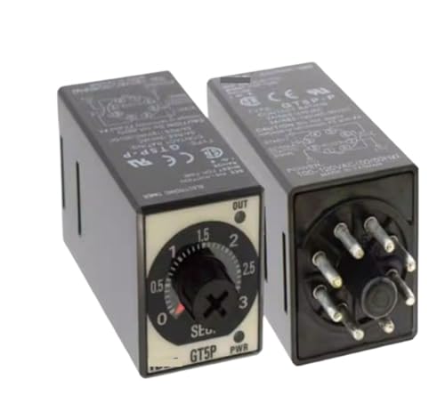 Relé de tiempo GT5P-P3SA200 para la gestión de arranques de motores en talleres automatizados
