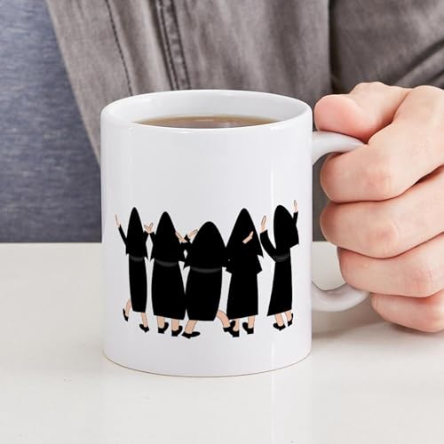 Taza de café cerámica 11 oz Five Nuns miniatura 4