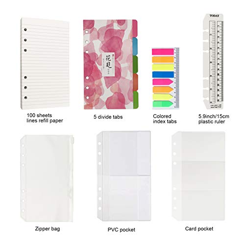 Kit di ricarica a righe per Filofax Personal Size