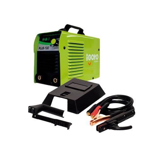 Soldadoras Y Accesorios, Tools Soldadora tipo Inversora Plus iGoto PLUS-130 de 130 A con Kit de trabajo a un Voltaje de 110 V- (110 V y 220 V) Ideal para trabajo industrial moderado 80% de...