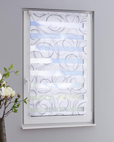 DECOLIA by Garesa Duo Rollo Swing - Doppelrollo Klemmfix ohne Bohren 70 x...