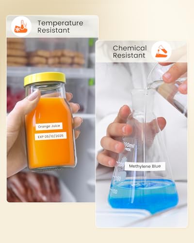 Image of Colorty Replace for Brother Tape Cassette P Touch Label Tape 12 mm 0.47 Laminated White Tz TZe-231 Label Maker Ptouch Refills for PT-D400 D410 H100 1090 1290 1880 1750 2040 12mm x 8m, 8-Pack