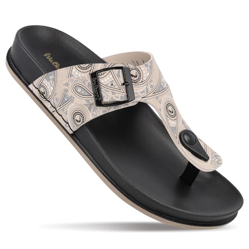 Image of WALKAROO Comfort Sandal For Women's|CloudStep Double-Density PU Sole - Ultimate Comfort|Stylish Casual Wear|WE2200