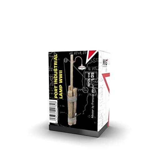 MIG 1/35 Scale Port Industrial Lamp WWII MP35-115 - Model Building Paints and Tools # AK-MP3515