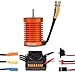 Price comparison product image Crazepony-UK F540 3300KV Brushless Motor Waterproof with 45A ESC Electronic Speed Control Combo Set 3.175mm Shaft for 1/10 RC Car Truck