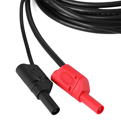 Image of HT30A 3M Cable Test Line, Oscilloscope Line Heavy Duty Auto Test Line, BNC to Banana Head Adapter Cable for Assisting Automobile Measurement
