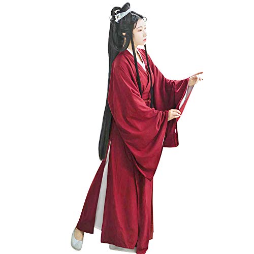 Hanfu de Swordman pour rassemblement cosplay et démonstration de sabre chinois