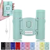 クロスロード 双眼鏡 ミント グリーン 緑 コンサート ライブ 推し活 10倍 軽量 コンパクト 小さい ミニ スポーツ バードウォッチング 舞台 観戦 ストラップ 目当て 倍率 人気 ドーム スタジアム サッカー 野球 野鳥 初心者 かわいい 登山 ゴルフ オペラグラス 専用ケース付 ネックストラップ付