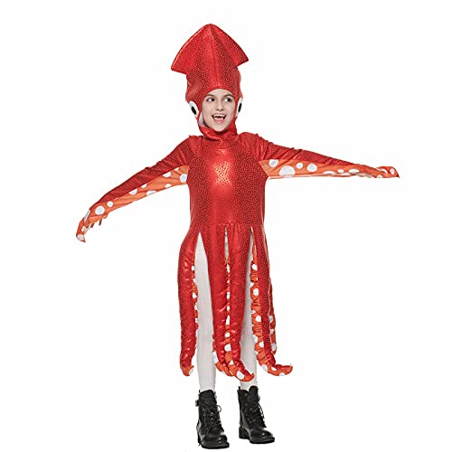 Disfraz infantil Calamar Halloween FantastCostumes