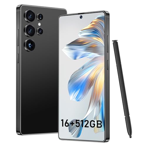 Image of BXV I25 Ultra 16+512GB Smartphone - 7000mAh Battery, 6.99-inch Display, Built-in Pen, Android 14, Snapdragon 8 Gen3, 68MP+108MP Camera Outperform Competitors in Speed & Power (Black)