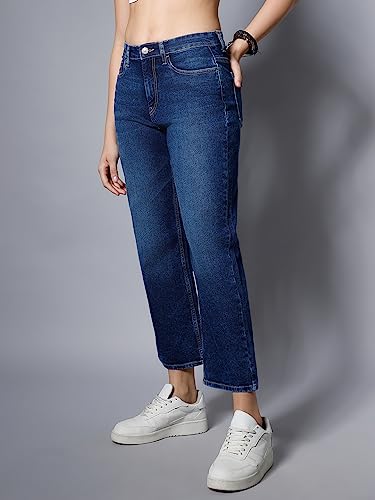 Image of HIGH Star Women's Regular Fit Mid Rise Jeans