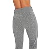 Jessica Simpson Sportswear Women's Jodie Jogger Sweatpant, Heather Charcoal, Large