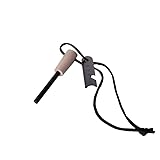 ファイヤースターター マグネシウム＆フェロセリウム合金製 ラバーウッドハンドル｜火打石 合金 キャンプ ブッシュクラフト サバイバル おぎやはぎのハピキャン ファイアスターター